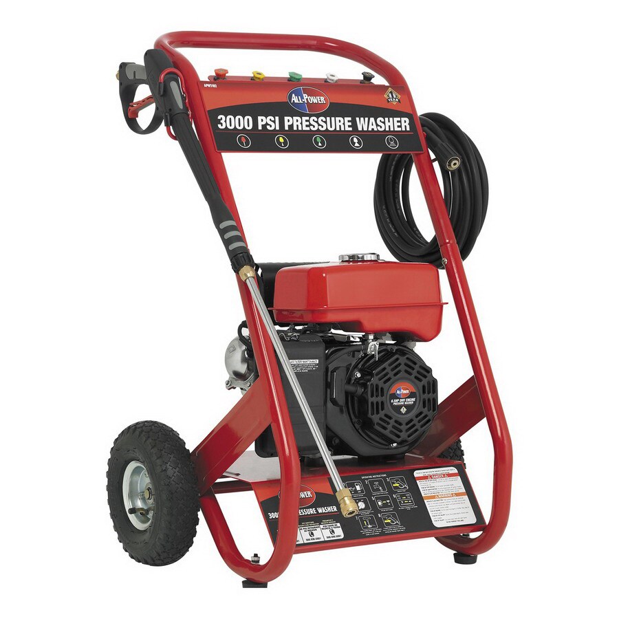 AllPower America 3000PSI 2.7GPM Gas Pressure Washer at