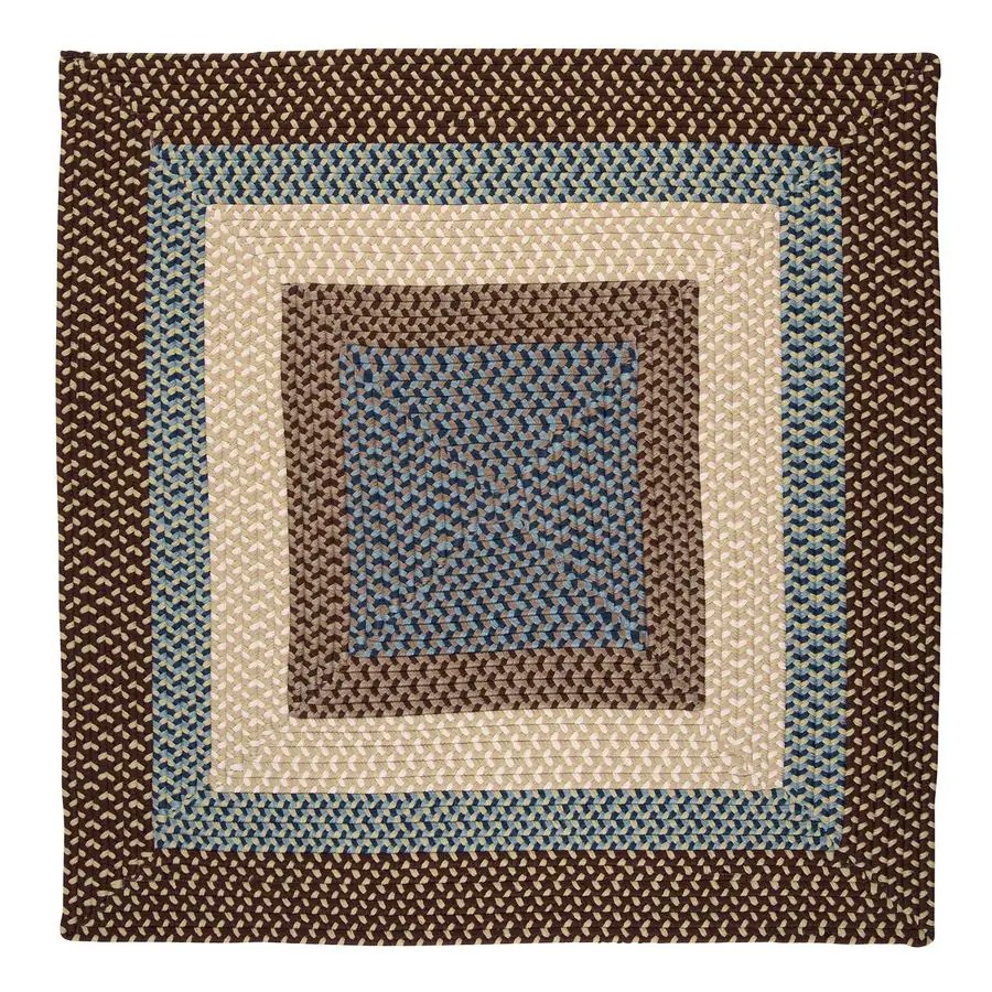 Colonial Mills Montego Bright Brown Square Indoor/Outdoor