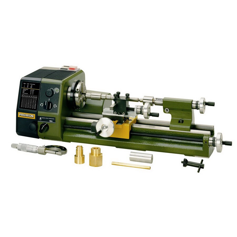 Proxxon 22.63in x 8.85in Variable Speed Wood Lathe in the Wood Lathes department at
