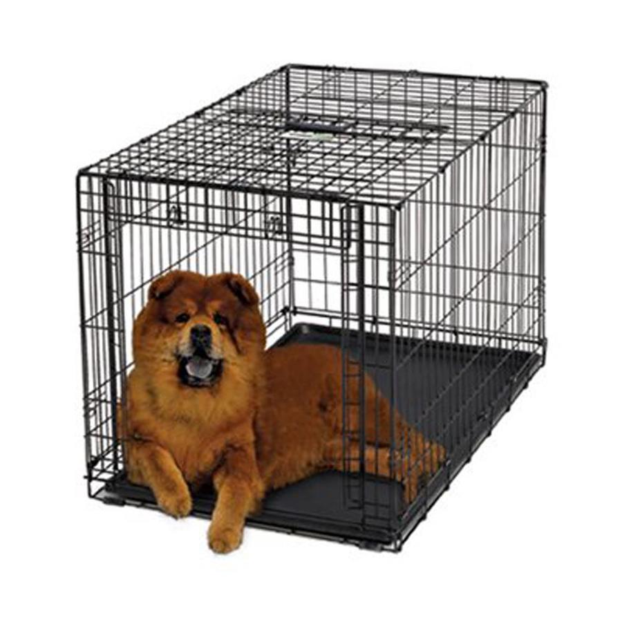 Midwest pets 3.08ft x 2.08ft x 2.25ft Black Collapsible Plastic and
