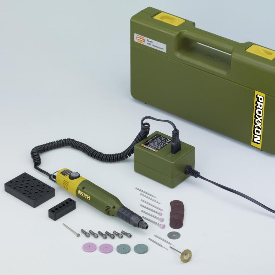 Proxxon 34Piece Variable Speed Corded Carving/Engraving Rotary Tool Kit in the Rotary Tools