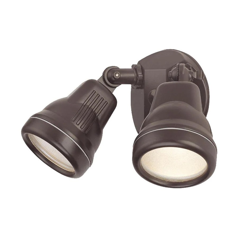 Shop Acclaim Lighting 2Head Halogen Architectural Bronze Switch