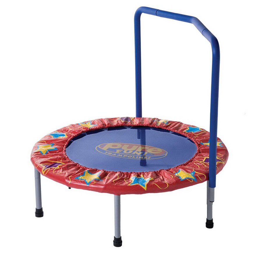 Pure Fun 3 Ft Round Kids Trampoline At Lowes Com