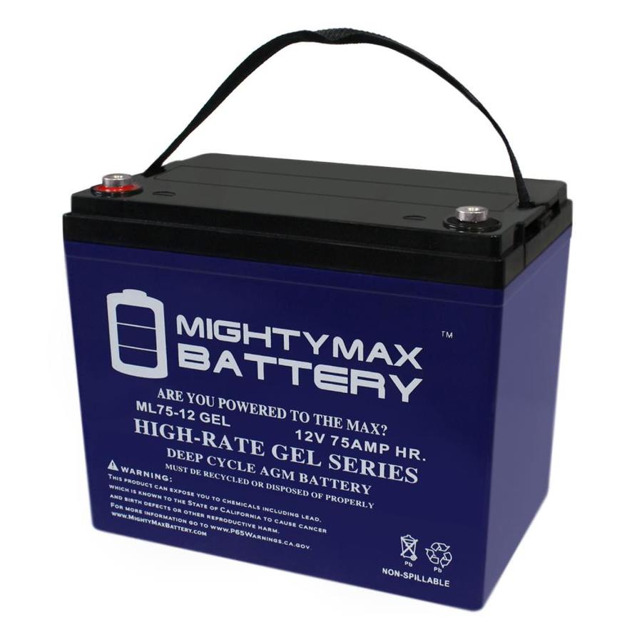 Mighty Max Battery 12V 75AH GEL Battery Replaces Sunrise Quickie QM710