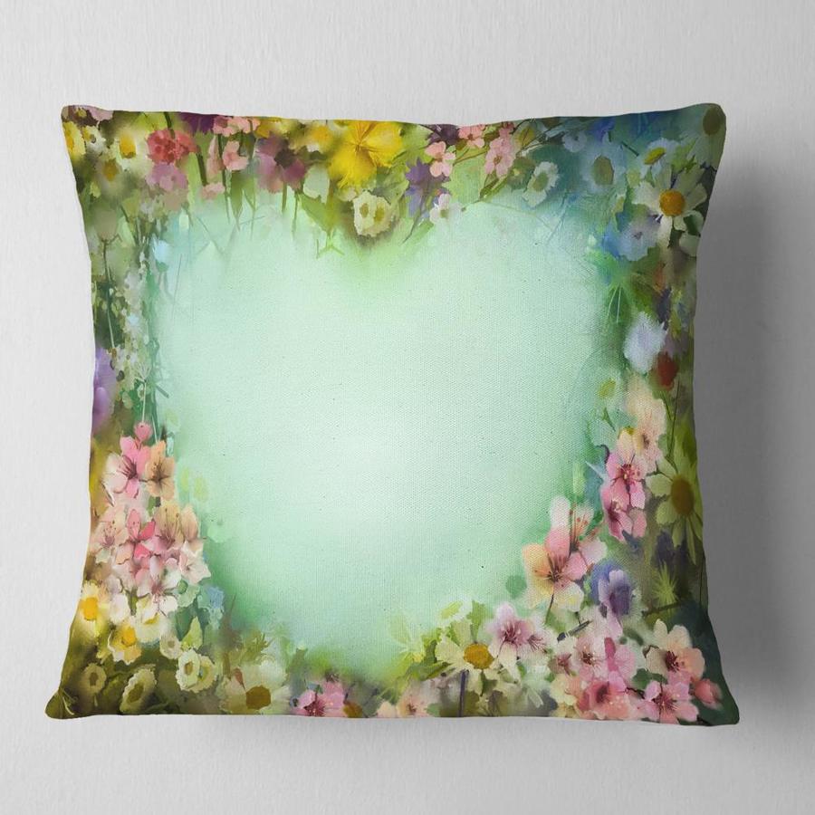 Designart 16in W x 16in L Indoor Decorative Pillow in