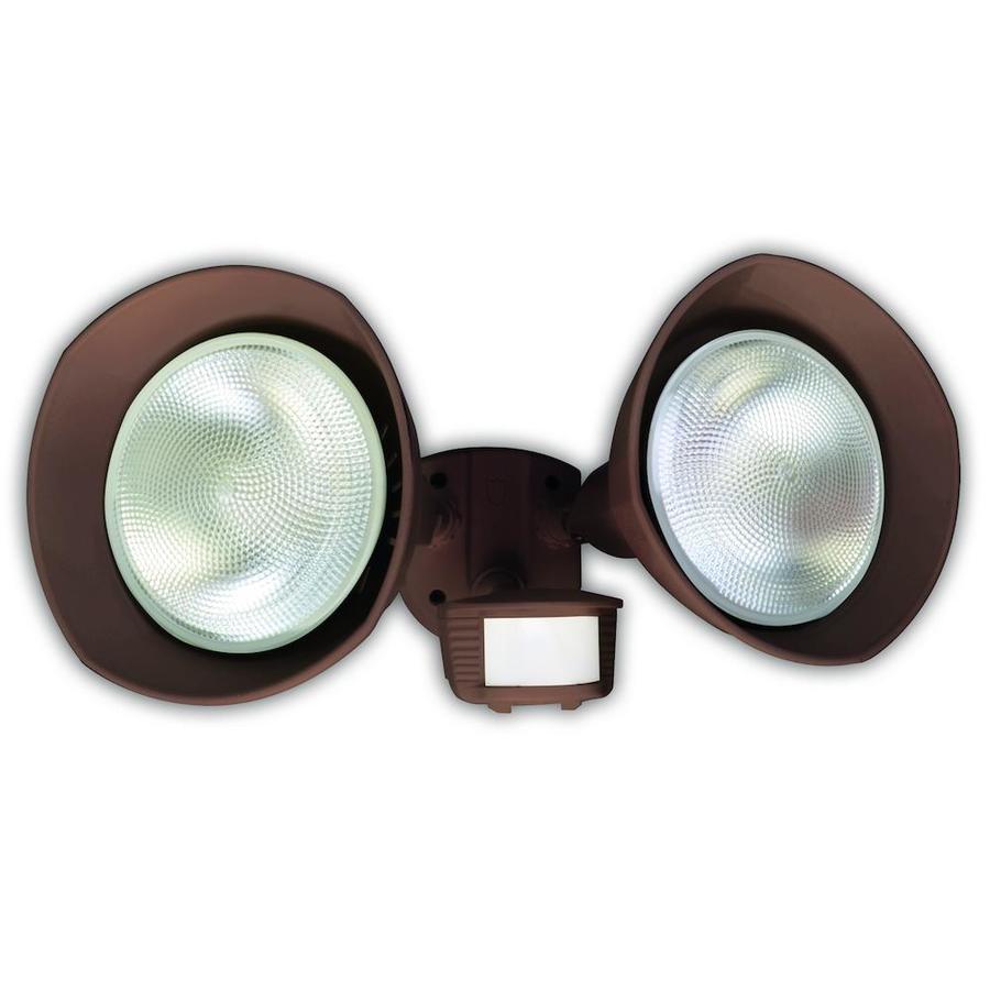 Steel DusktoDawn Flood Lights at