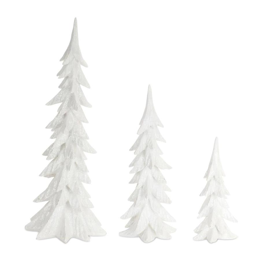 Tree (Set 3) 1226H Poly Resin in the Novelty Christmas Decorations