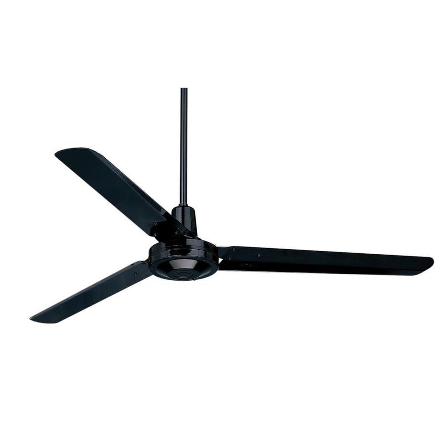 Emerson Industrial Fan 56in Barbeque black Indoor Ceiling Fan with