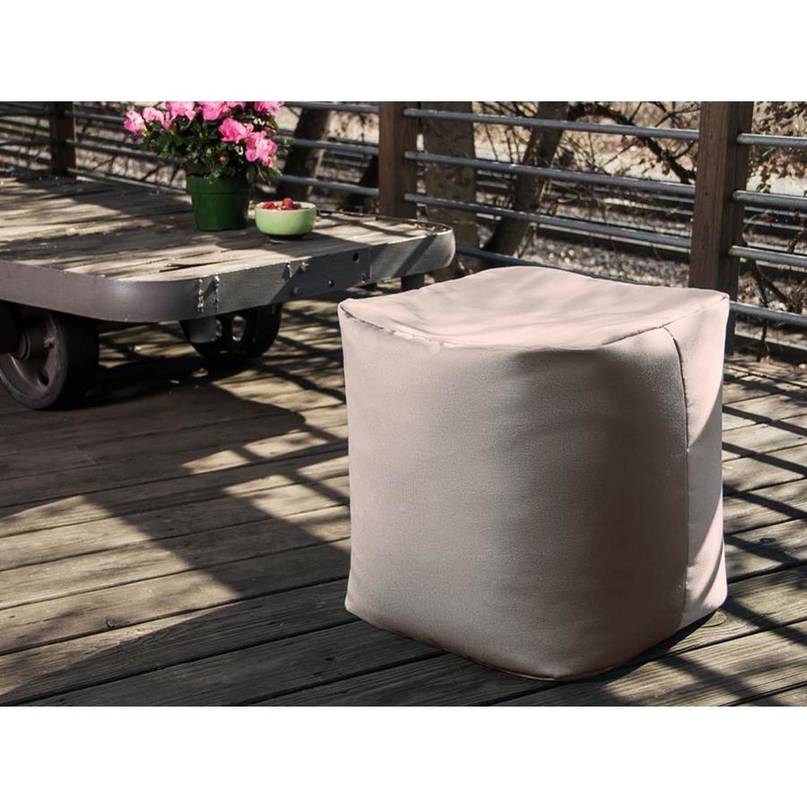 JAXX Luckie Pearl Outdoor Ottoman in the Outdoor Ottomans & Foot Stools