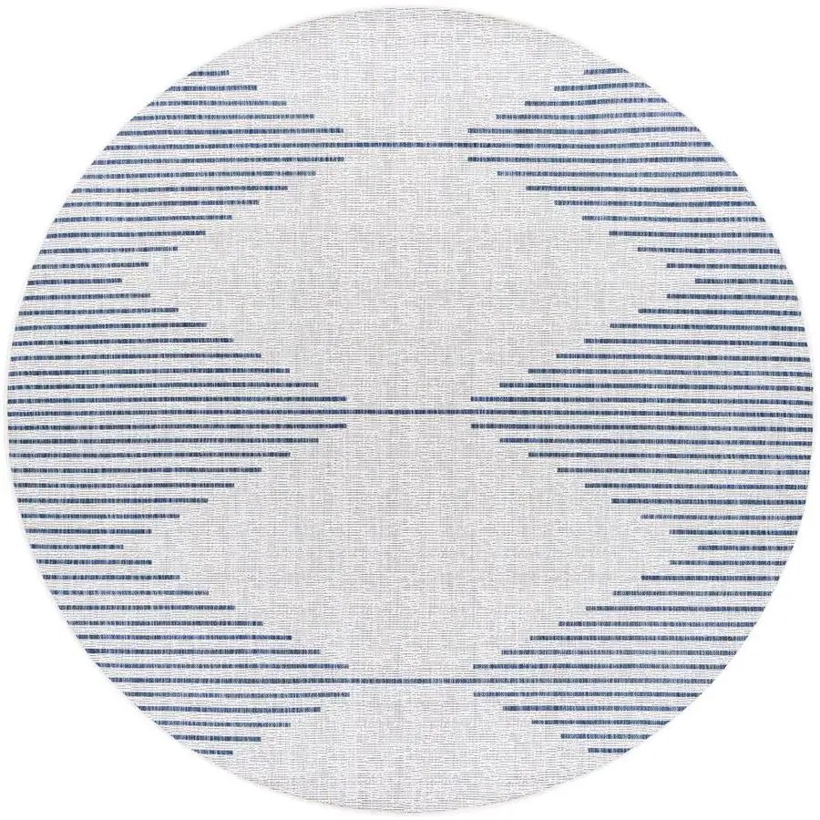 Round MidCentury Modern Rugs at
