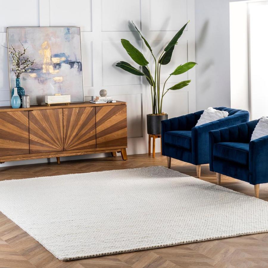 nuLOOM Hand Woven Chunky Woolen Cable Area Rug in the Rugs ... (675 x 675 Pixel)