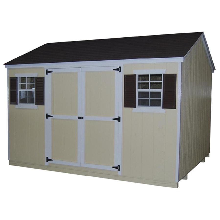 Little Cottage Company 8ft x 16ft VALUE Gable Engineered Storage Shed