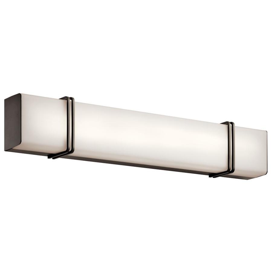 Kichler Impello 1Light Bronze Modern/Contemporary Vanity Light Bar in