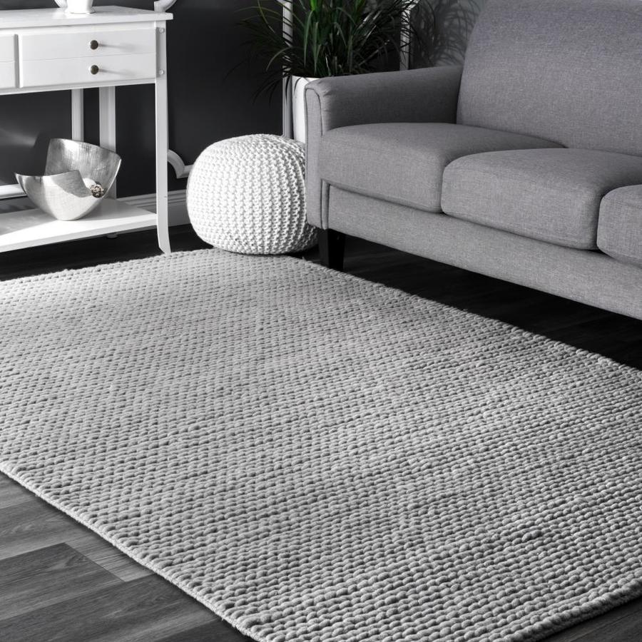 nuLOOM Hand Woven Chunky Woolen Cable Area Rug in the Rugs ... (675 x 675 Pixel)