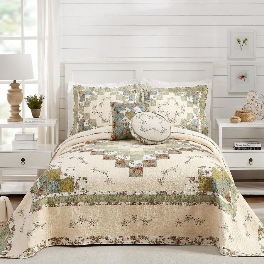 Modern Heirloom Olivia Bedspread King in the Bedding Sets department