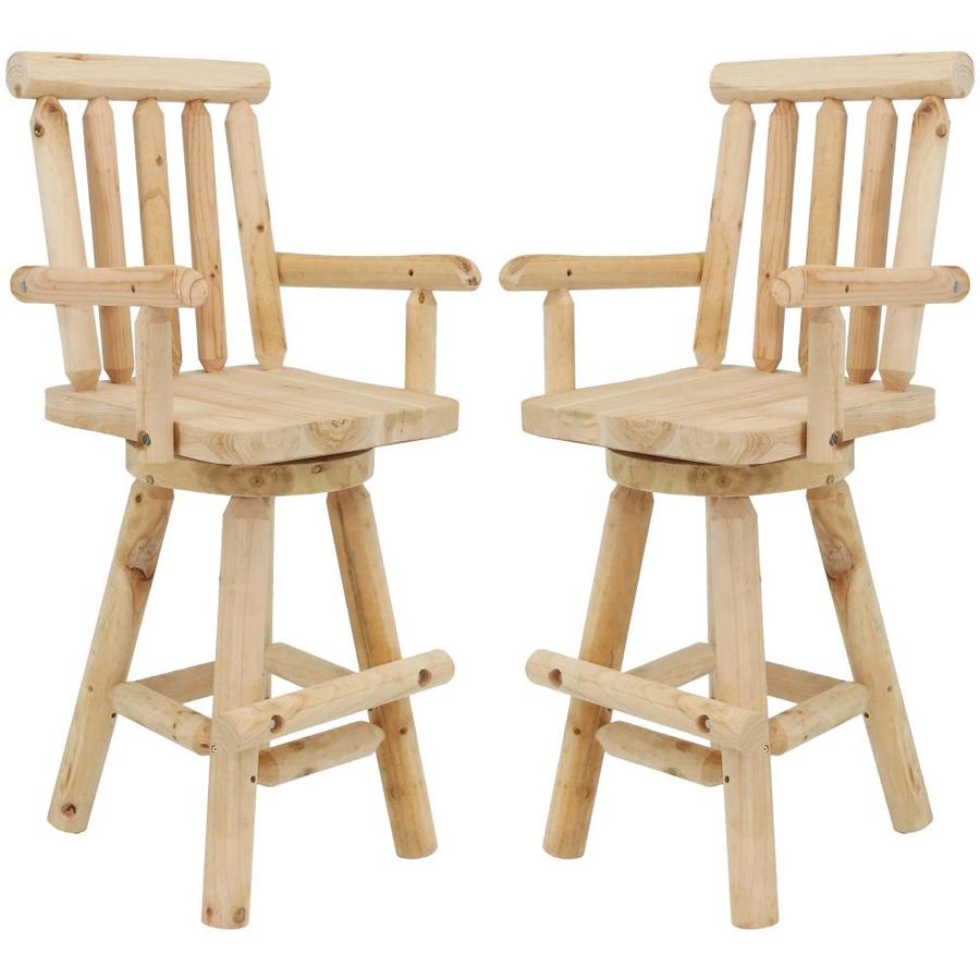 Sunnydaze Decor Rustic Bar Stool Log Cabin Style ... (675 x 675 Pixel)
