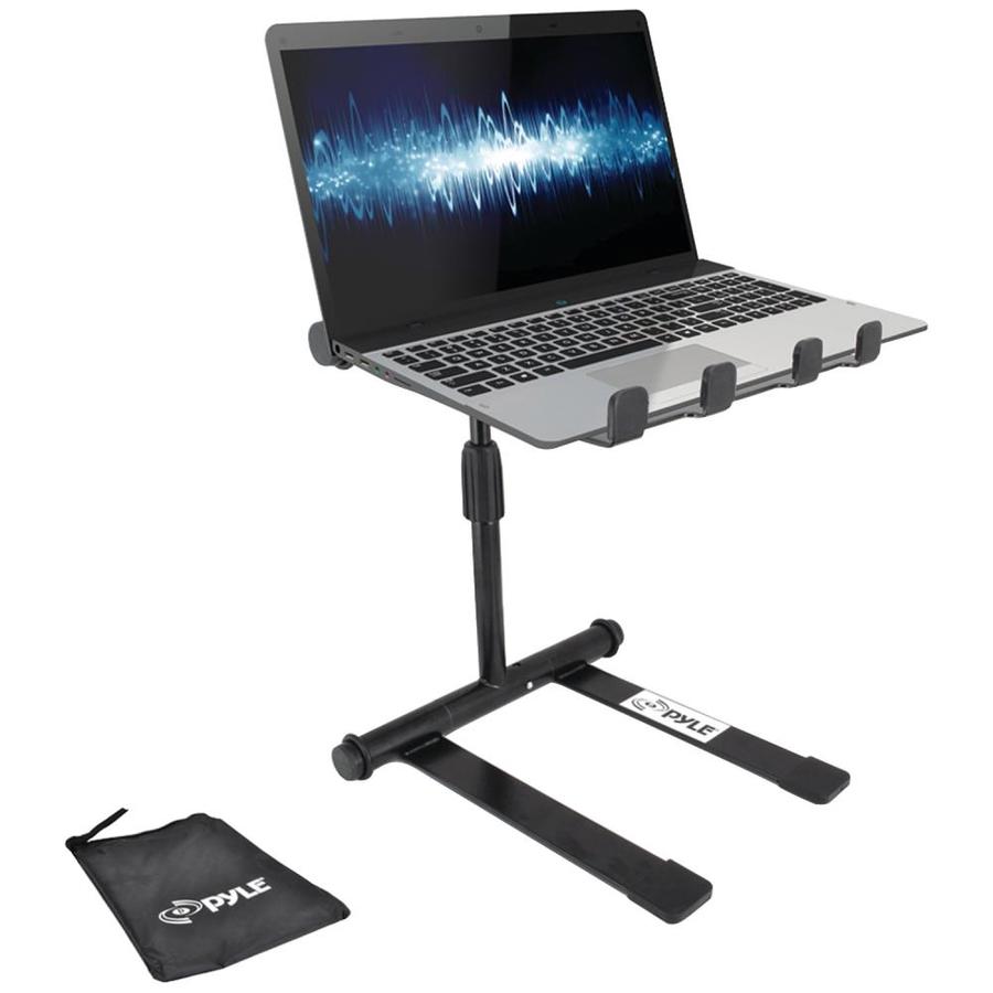 Pyle Laptop Computer Stand For Dj W Storage Shelf Pyle Professional DJ Notebook Stand in the Office Accessories