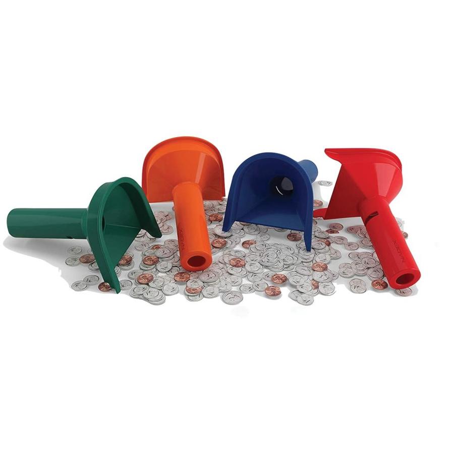 Nadex Coins EasyWrap 4Coin Tube Set with Coin Roll Wrappers in the