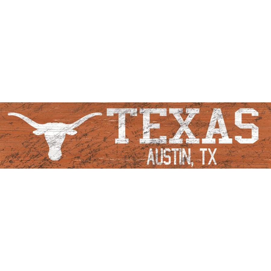 Fan Creations University of Texas Team Name Sign in the Wall Art