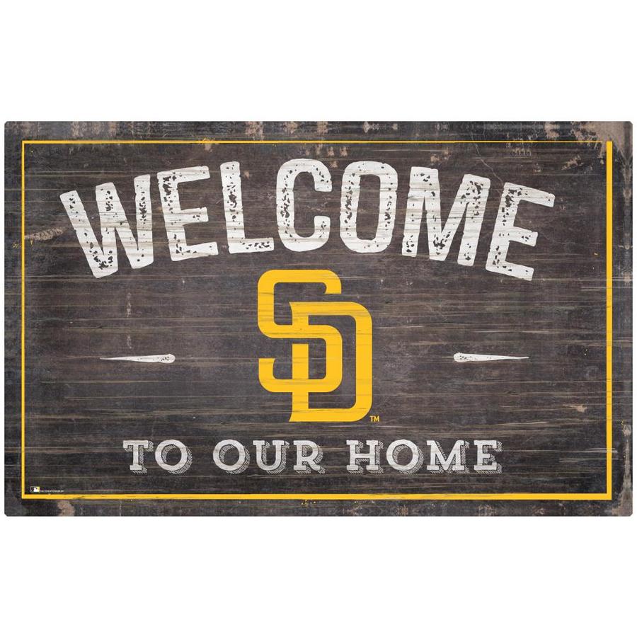 Fan Creations San Diego Padres 11x19 to our Home Sign in the