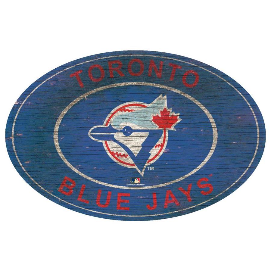 Fan Creations Toronto Blue Jays 46in. Heritage Logo Oval Sign in the