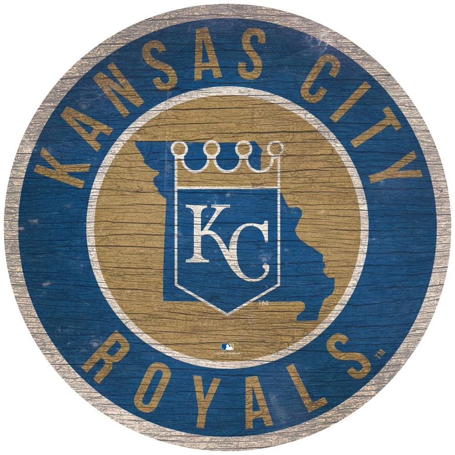 Fan Creations Kansas City Royals 12 in. Circle w/State Sign in the Wall