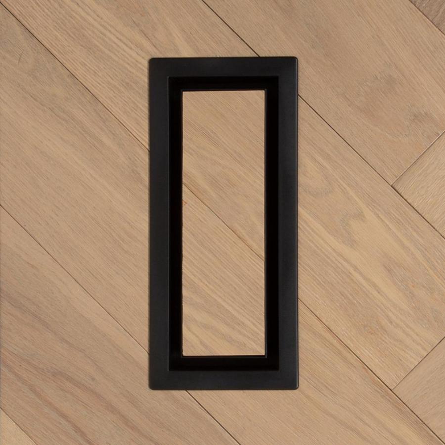 Aria Vent Aria Lite 4inx10in Matte Black in the Vent Covers