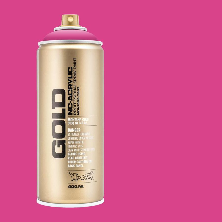 Montana Cans GOLD SemiGloss Pink Pink Spray Paint WT. 11oz) in