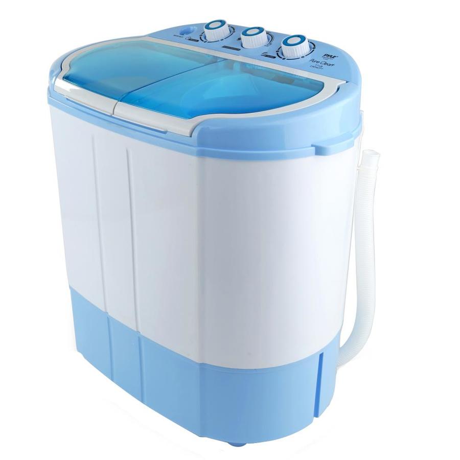 Pyle Home 22.2 HighEfficiency Pedestal Washer with Steam Cycle (Blue) in the Pedestal Washers