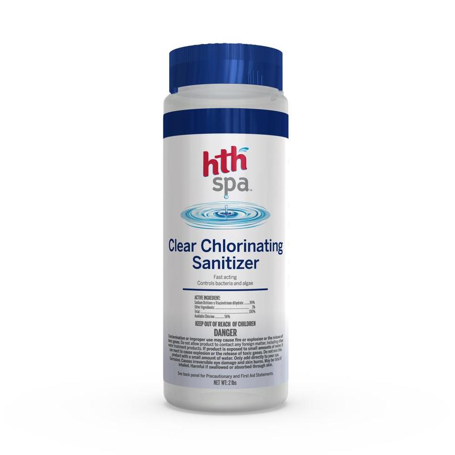 HTH hth spa™ Clear chlorinating sanitizer in the Hot Tub & Spa