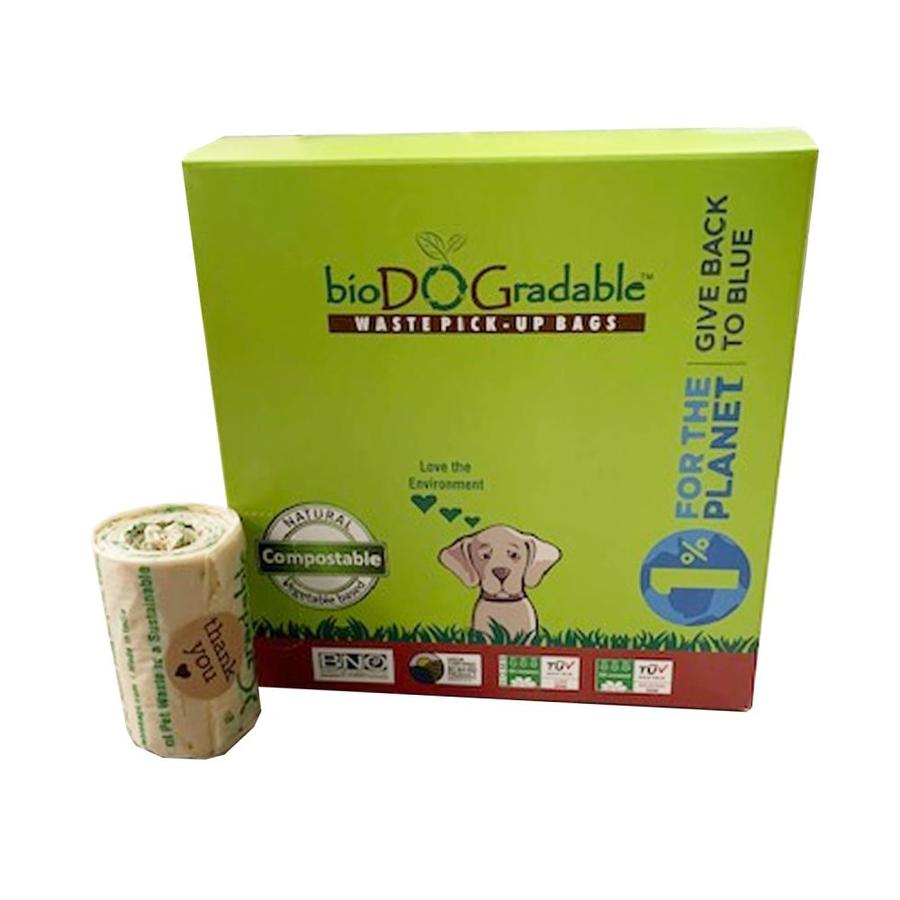 beyond GREEN bioDOGradable Bags 240 Pack of Compostable Pet Waste Bags