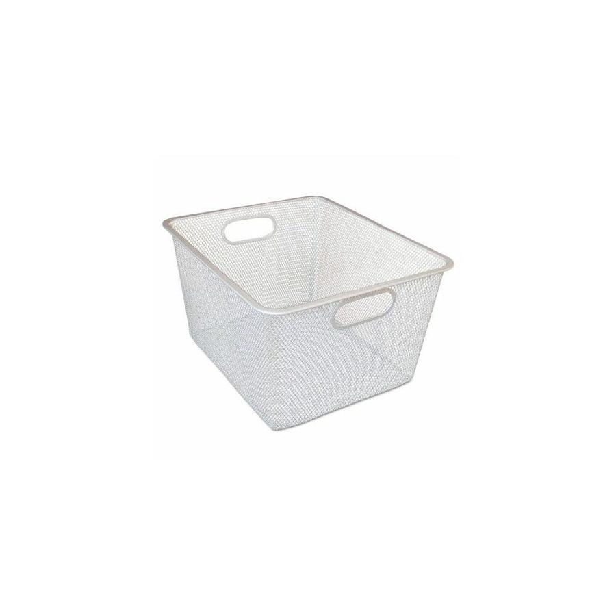 Alera Alera ALESW248SV Wire Mesh Nesting Shelving Baskets, Silver Pack