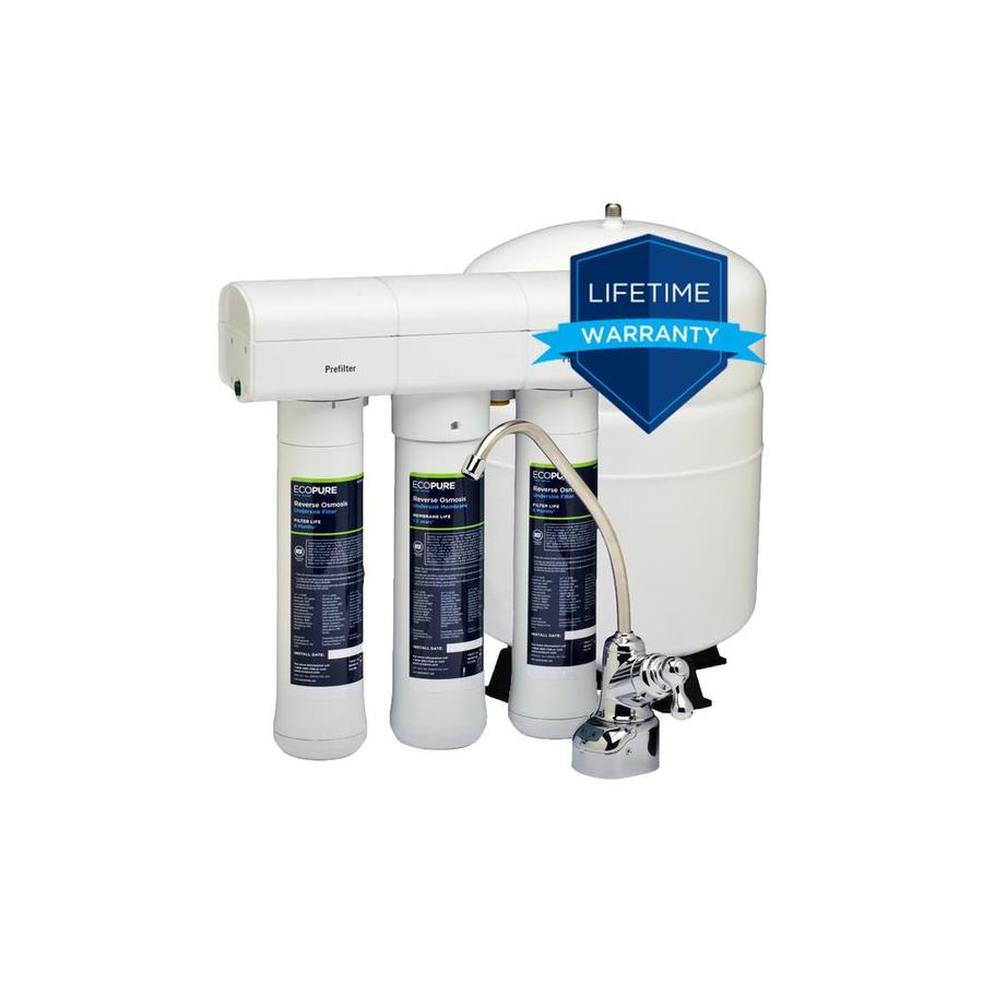 EcoPure EcoPure 4000046 Under Sink Reverse Osmosis Water Filter System