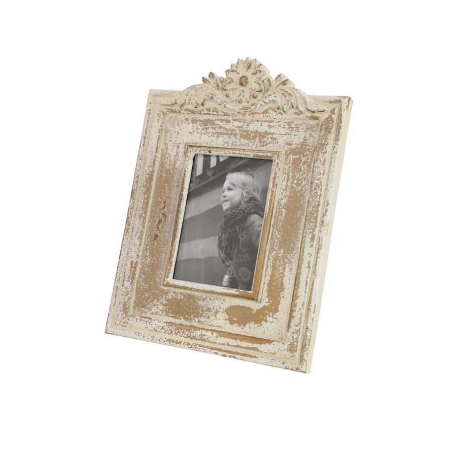 Grayson Lane HandCarved Large Antique White Picture Frame with