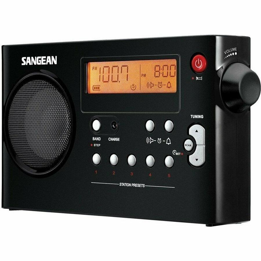 Sangean KV5968 AM and FM Digital Compact Portable Radio at