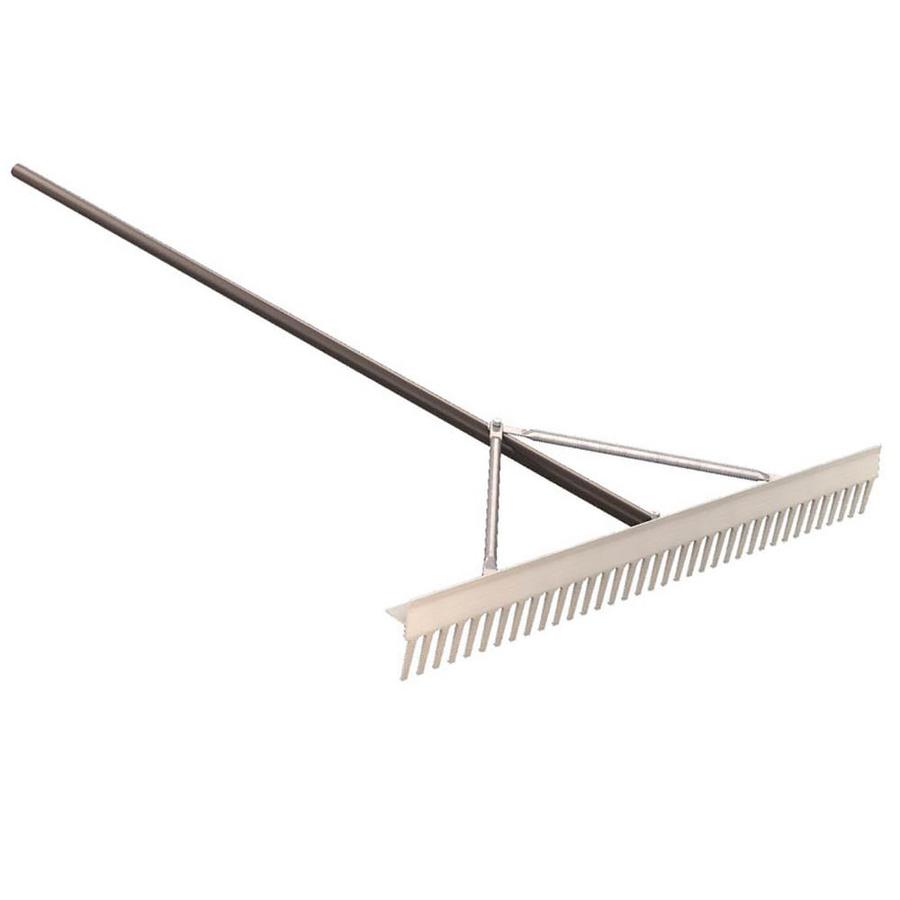 Bon Tool 36 in. Aluminum Yard Prep Landscape Rake in the Lawn & Leaf Rakes department at