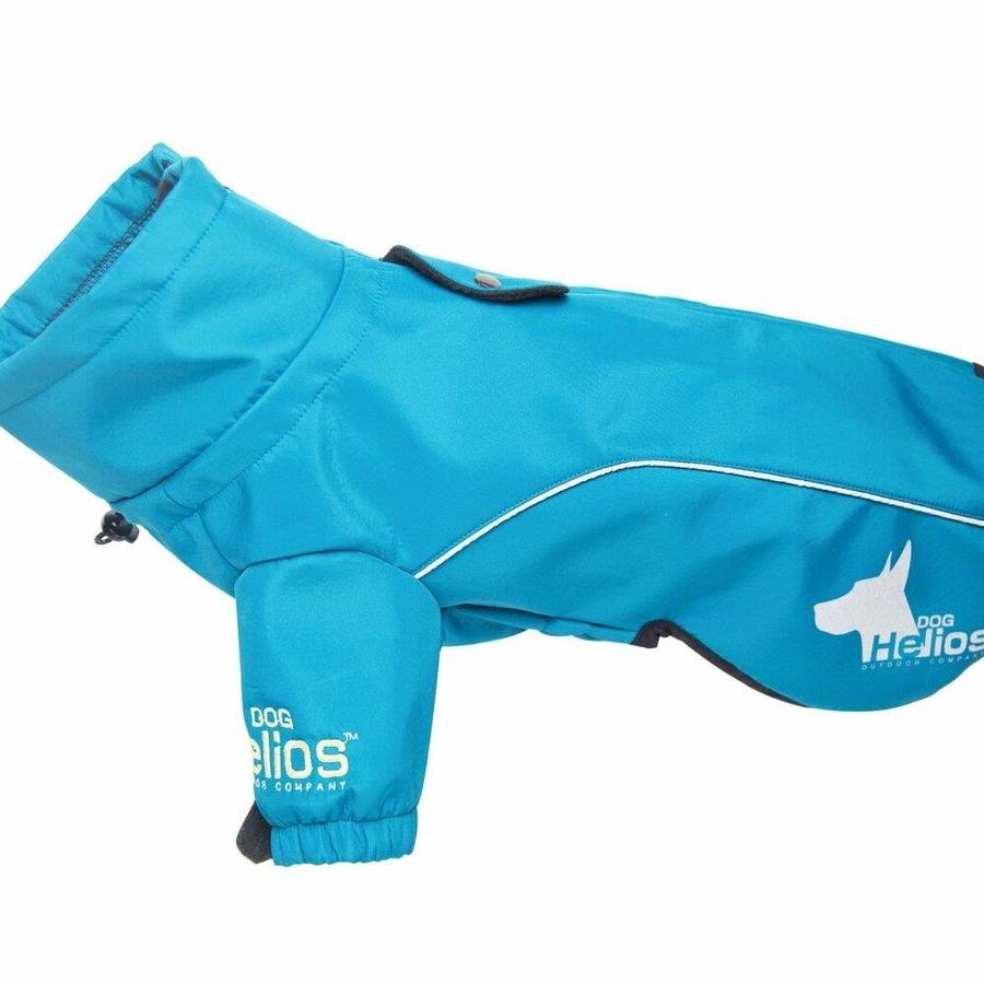 Dog Helios Dog Helios JKHL13BLSM Extreme Softshell Performance Fleece Dog Coat Blue Small at