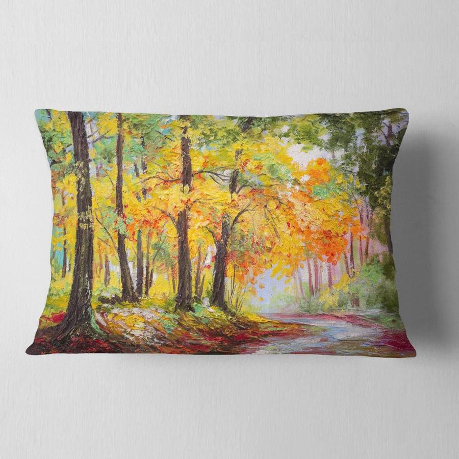 Designart 20in W x 12in L Indoor Decorative Pillow in