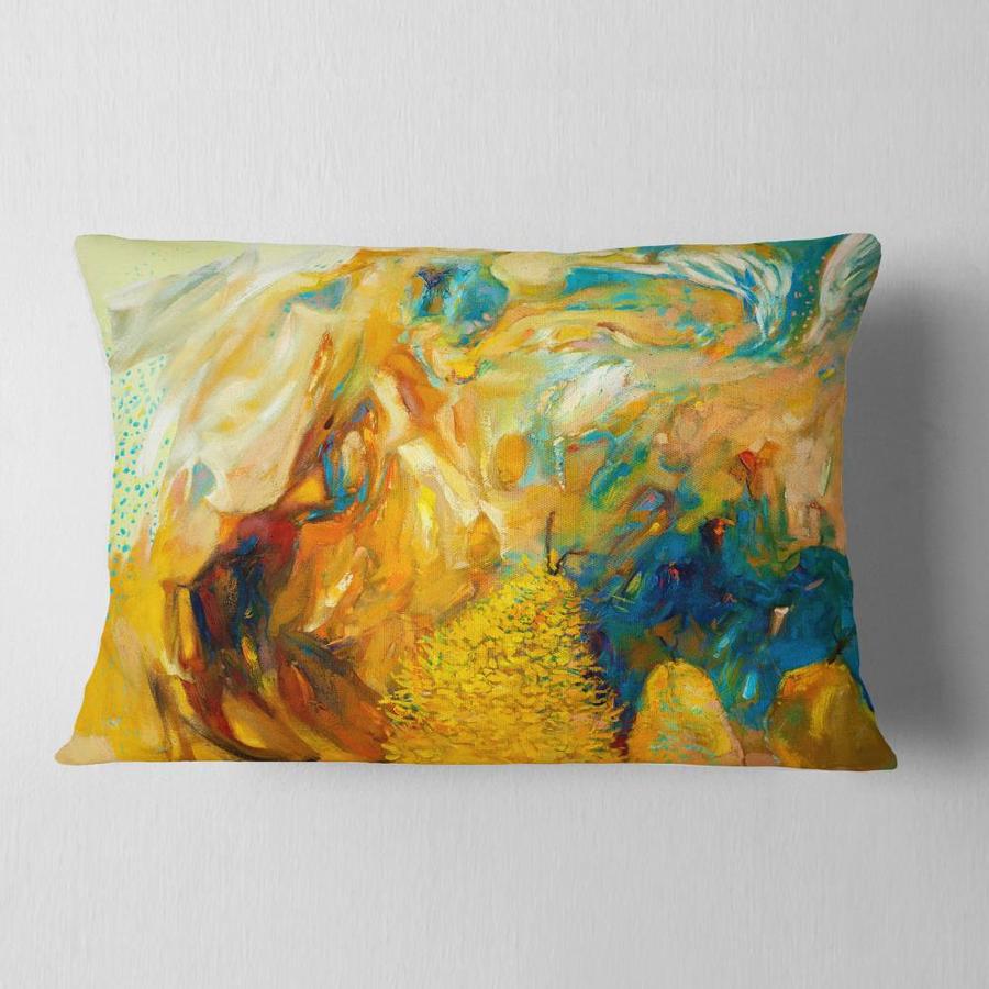 Designart 20in W x 12in L Indoor Decorative Pillow in
