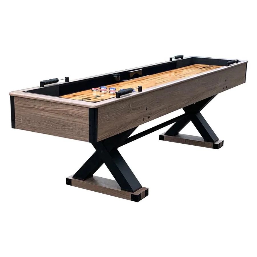 Hathaway Excalibur 9Ft Shuffleboard Table in the Shuffleboard Tables