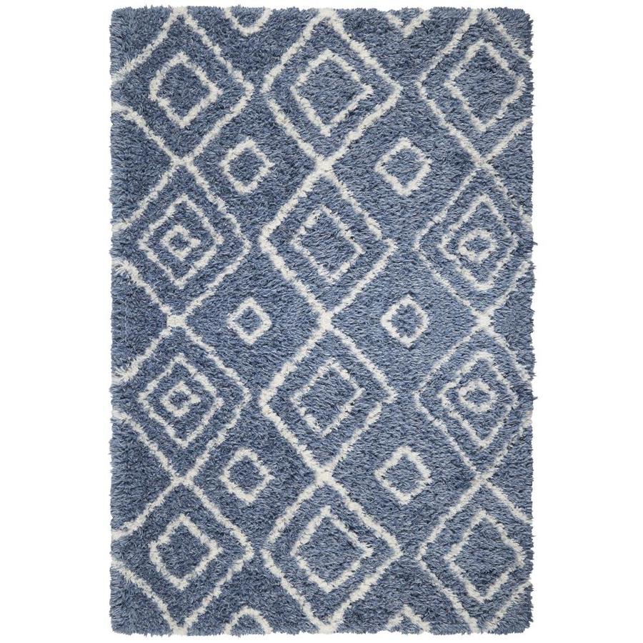Home Dynamix Laura Hill Cambridge Brooks Area Rug Blue/Ivory, 7ft10