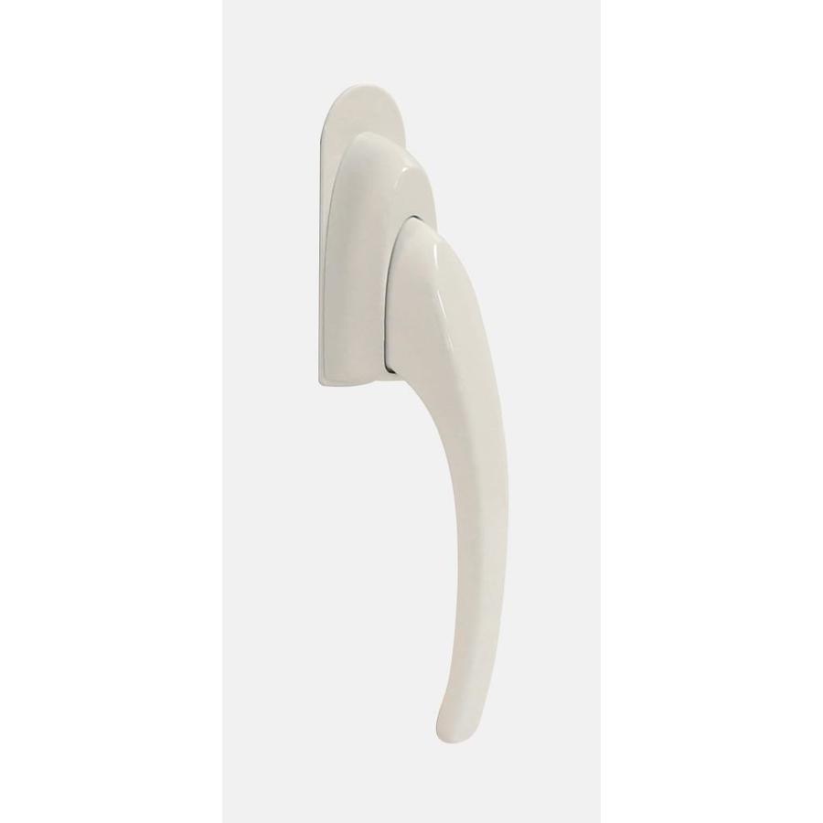LARSON White Lift Lever Euro Latch in the Screen Door & Storm Door