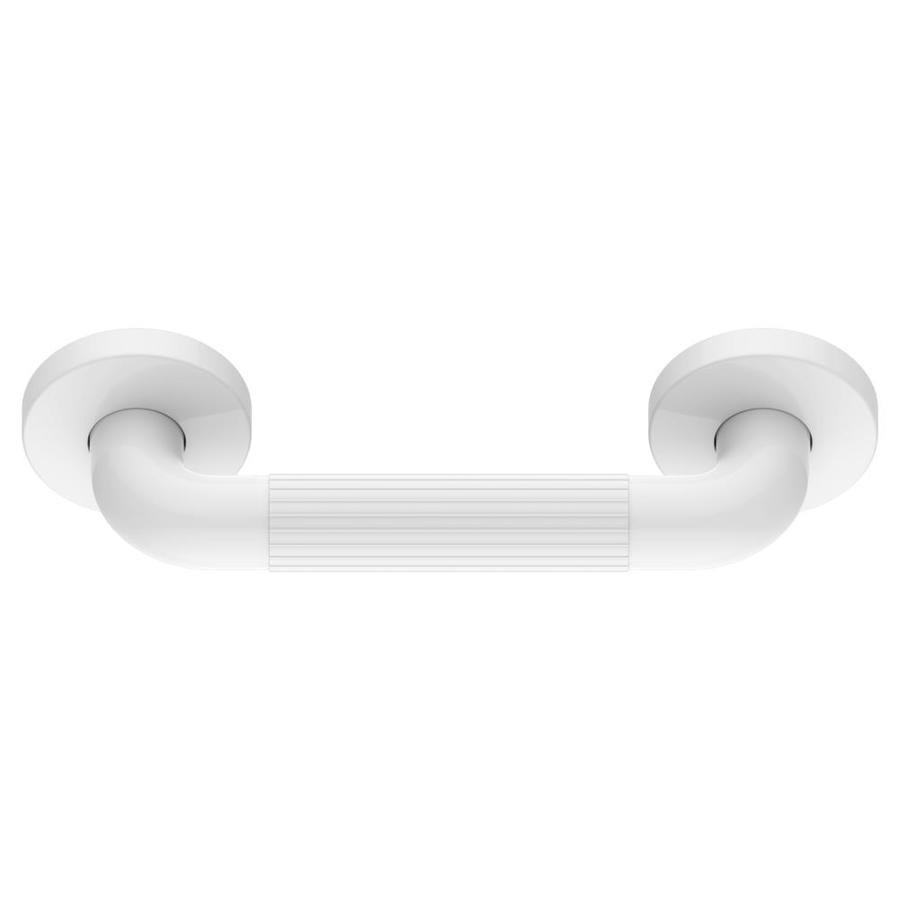 evekare 8 In ABS Grab Bar In White in the Grab Bars department at