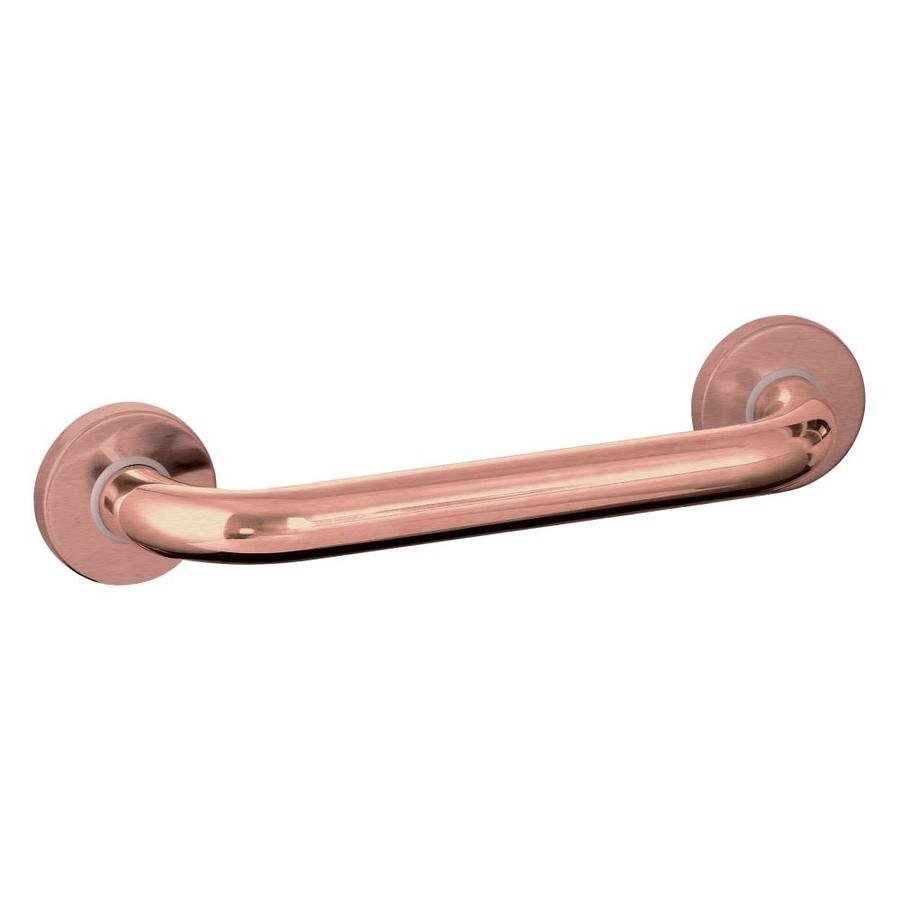 evekare 12 In 1.5in Grab Bar In Brushed Rose Gold in the Grab Bars