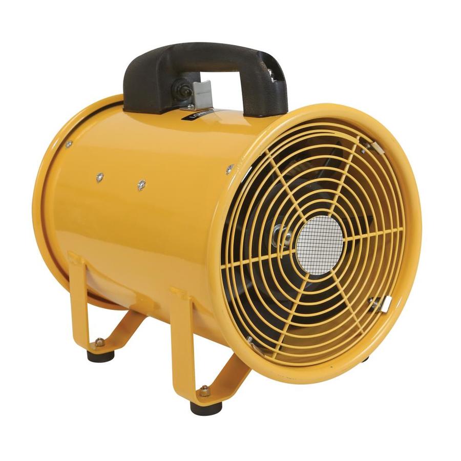 Comfort Zone 8 in. Utility Blower Fan, Yellow in the Blower Fans