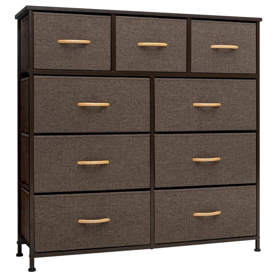 Crestlive Products Extra Wide Dresser Storage Tower Sturdy Steel Frame