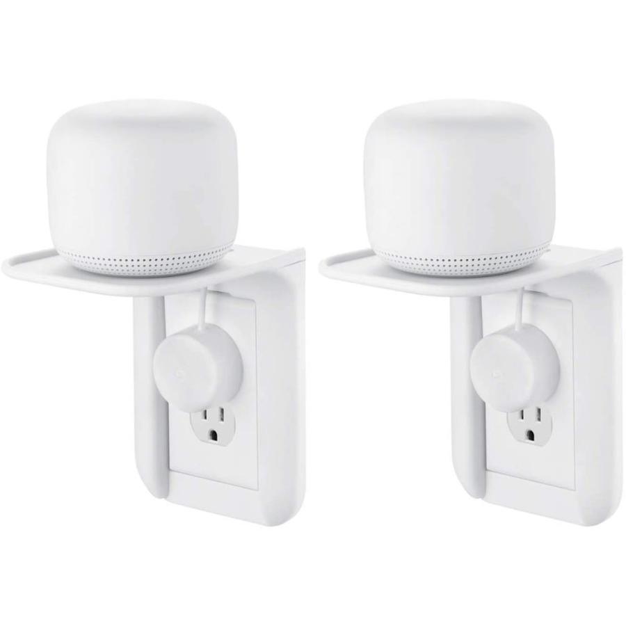 Wasserstein AC Outlet Mount for Google Nest WiFi Perfect Wall Outlet