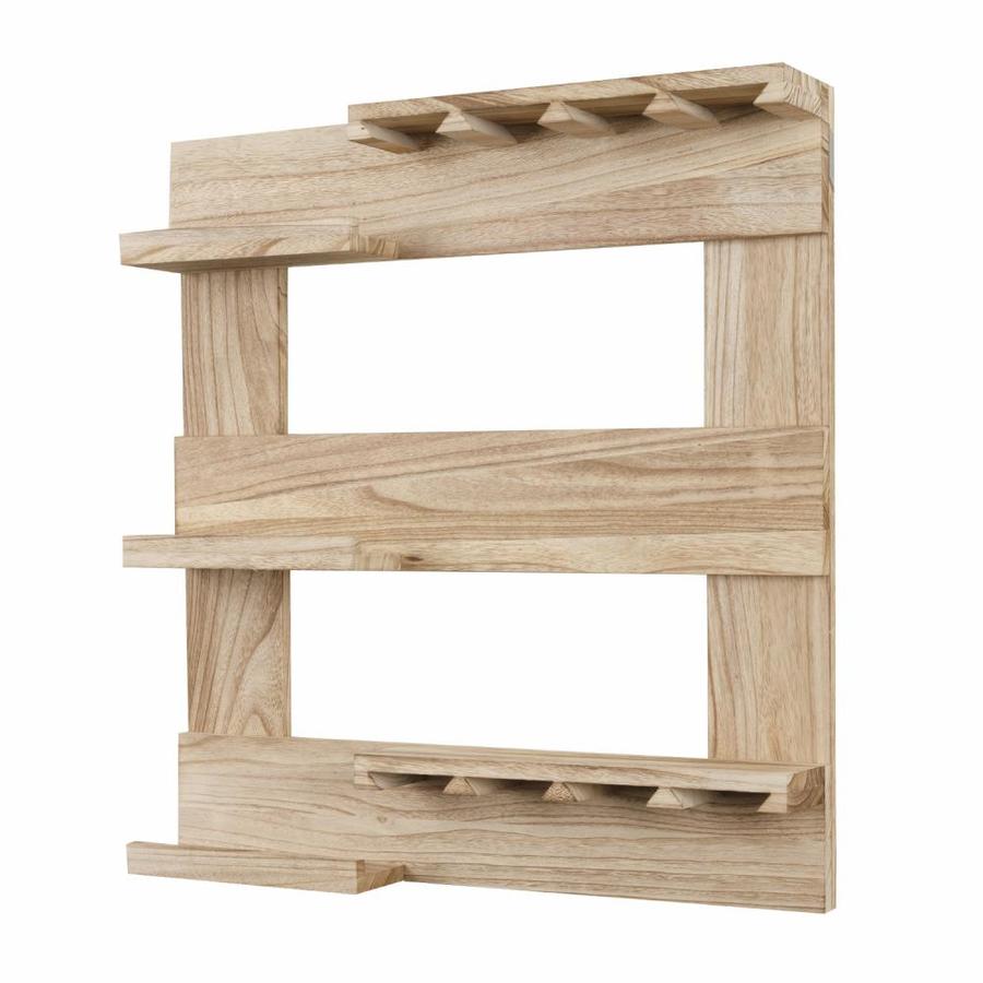 OSHOME OS Home and Office Furniture Model 52002 Solid Wood Wall Mounted