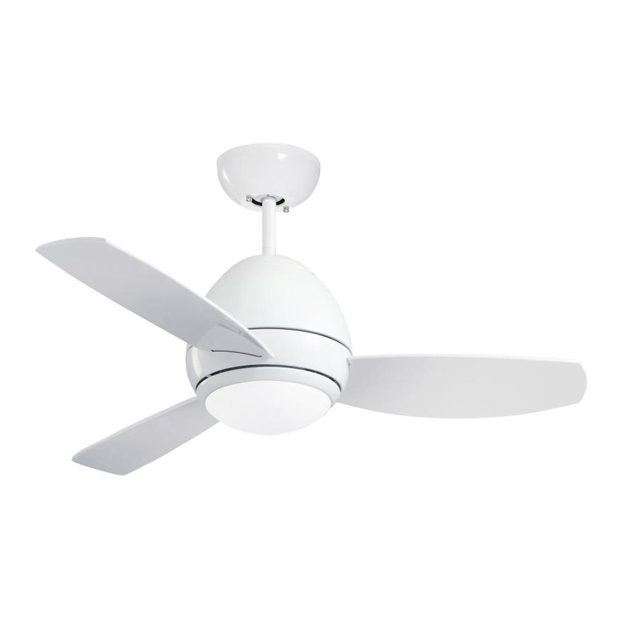 Emerson Curva LED 44in Appliance White LED Indoor/Outdoor Ceiling Fan