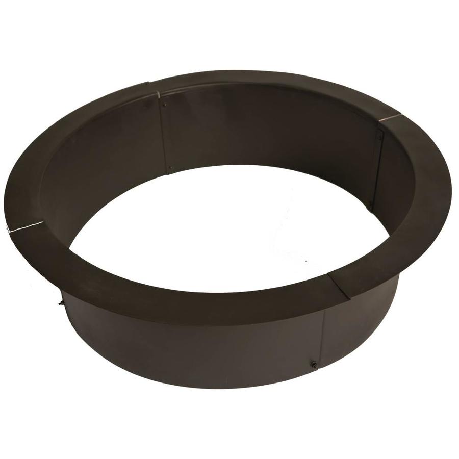 Bluegrass Living Bluegrass Living 39 in Solid Steel Fire Pit Ring in